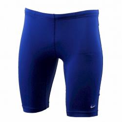 Nike Men's Poly Core Solids Jammer Swimsuit Performance Swimwear  - Blue - 34