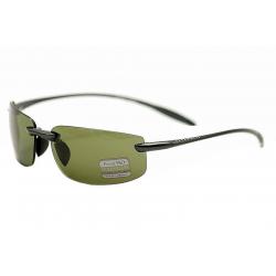 Serengeti Lipari Sport Wrap Sunglasses - Black