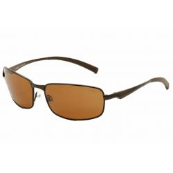 Bolle Key West Rectangle Sunglasses - Brown - Lens 62 Bridge 16 Temple 130mm