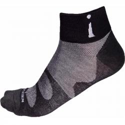 Incrediwear Pro 3 Thin Sport Ankle Socks - Black - Large; Men 9.5 12/Women 10 13