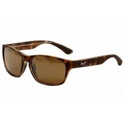 Maui Jim Men's Mixed Plate MJ721 MJ/721 Sunglasses - Brown - Lens 58 Bridge 16 Temple 134mm