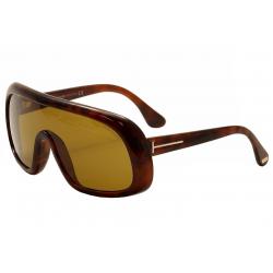 Tom Ford Sven TF471 TF/471 Fashion Shield Sunglasses - Brown - Lens 135 Bridge 00 Temple 135mm