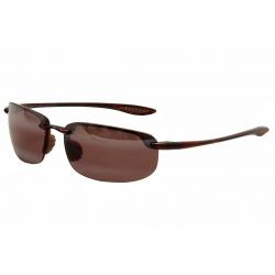 Maui Jim Men's Ho'okipa MJ407 MJ/407 Sport Sunglasses - Brown - Lens 64 Bridge 17 Temple 130mm