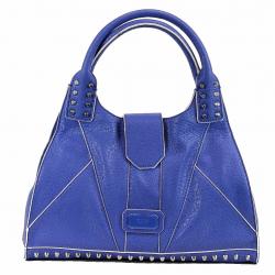 Guess Women's Rebel Stud 454823 Carryall Handbag - Blue
