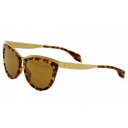 Alexander McQueen Women's 4251/S 4251S Cateye Sunglasses - Gold - Lens 57 Bridge 17 Temple 140mm