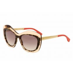Fendi Women's 0029/S 0029S Fashion Sunglasses - Brown - Lens 54  Bridge 19 Temples 140