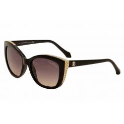 Roberto Cavalli Women's Mekbuda 888S 888/S Cat Eye Sunglasses - Black - Lens 54 Bridge 17 Temple 135mm