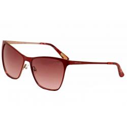 Guess By Marciano Women's GM713 GM/713 Fashion Cat Eye Sunglasses - Red - Lens 58 Bridge 15 Temple 130mm