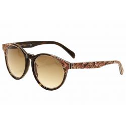 Emilio Pucci Women's EP0028 EP/0028 Fashion Sunglasses - Brown - Lens 55 Bridge 19 Temple 140mm