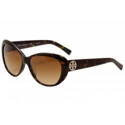 Tory Burch Women's TY7005 TY/7005 Fashion Sunglasses - Brown - Lens 56 Bridge 15 Temple 135mm