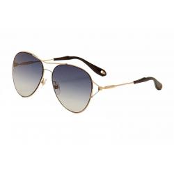 Givenchy Women's GV 7005S 7005/S Fashion Sunglasses - Gold Copper/Blue Gradient   DDBDD - Lens 56 Bridge 16 Temple 140mm