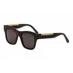 Stella McCartney Women's SC 0011S 0011/S Fashion Sunglasses - Black - Lens 49 Bridge 21 Temple 140mm