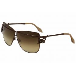 Roberto Cavalli Women's Morane RC 723S 723/S Fashion Sunglasses - Brown - Lens 65 Bridge 7 Temple 130mm