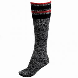 Betsey Johnson Women's Original Salt & Pepper Boot Socks - Black - One Size