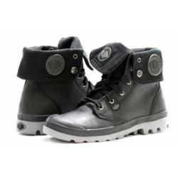 Palladium Men's Boots Baggy Leather Lea Zip Fashion Shoes - none - 13