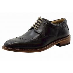 Giorgio Brutini Men's Risque Fashion Oxford Leather Shoes - Black - 8.5