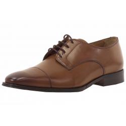 Florsheim Men's Classico Cap OX Leather Oxfords Shoes - Brown - 10.5 D(M) US