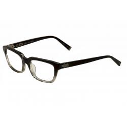 John Varvatos Men's Eyeglasses V357 Full Rim Optical Frames - Black - Lens 52 Bridge 18 Temple 140mm