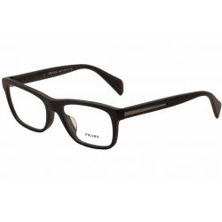 Prada Men's Eyeglasses VPR 19PV 19/PV Full Rim Optical Frame - Grey - Lens 55 Bridge 18 Temple 140mm