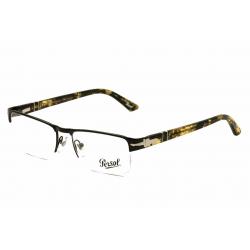 Persol Eyeglasses 2374V 2374/V Semi Rim Optical Frame - Black - Lens 52 Bridge 17 Temple 135mm