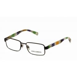 Dolce & Gabbana Eyeglasses D&G 1238P 1238/P Full Rim Optical Frame - Black - Lens 54 Bridge 17 Temple 135mm