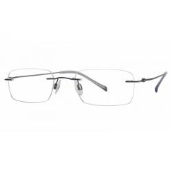Charmant Men's Eyeglasses TI8333E TI/8333E Rimless Optical Frame - Grey - Lens 51 Bridge 19 Temple 145mm