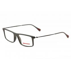 Prada Linea Rossa Men's Eyeglasses Red Feather VPS03E VPS/03E Optical Frame - Grey - Lens 51 Bridge 16 Temple 145mm
