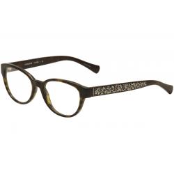 Coach Women's Eyeglasses HC6069 HC/6069 Full Rim Cat Eye Optical Frame - Brown - Lens 51 Bridge 17 Temple 135mm
