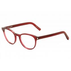 Saint Laurent Eyeglasses Classic 10 Full Rim Optical Frame - Red - Lens 50 Bridge 19 Temple 140mm
