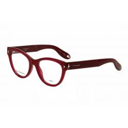Givenchy Women's Eyeglasses GV 0012 GV/0012 Cat Eye Optical Frame - Red - Lens 50 Bridge 18 Temple 148mm