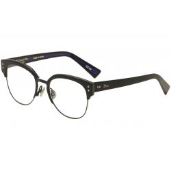 Christian Dior Women's Eyeglasses Exquiseo 2 Full Rim Titanium Optical Frame - Black - Lens 50 Bridge 18 Temple 145mm