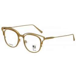 ill.i By will.i.am Men's Eyeglasses WA 529V 529/V Titanium Full Rim - Gold - Lens 51 Bridge 18 Temple 150mm