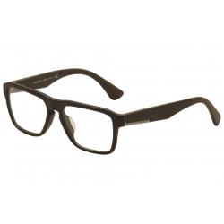 Prada Men's Eyeglasses VPR 04SF 04S F Full Rim Optical Frame (Asian Fit) - Brown - Lens 55 Bridge 17 Temple 145mm
