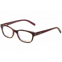 Kate Spade Women's Eyeglasses Blakely Full Rim Optical Frame - Tortoise/Purple/Silver   JLG - Lens 50 Bridge 17 Temple 135