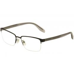 Versace Men's Eyeglasses VE1241 VE/1241 Half Rim Optical Frame - Black - Lens 54 Bridge 18 Temple 145mm