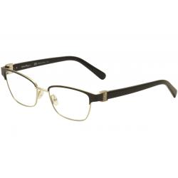 Salvatore Ferragamo Women's Eyeglasses SF2148 SF/2148 Full Rim Optical Frame - Black - Lens 52 Bridge 17 Temple 140mm