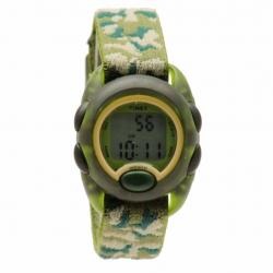 Timex Kids  T71912 Digital Camo Elastic Fabric Strap Watch