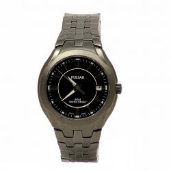 Pulsar Mens Easy Style Collection PXHA27 Black Ion Finish Analog Watch