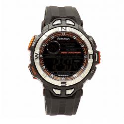Armitron Men s 40 8233ORG Black Orange Digital Chronograph Watch