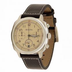 Bulova Men s Military Collection 96B231 Black Chronograph Analog Watch