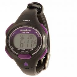 Timex Women s Ironman 5K5239 Black Purple Digital Sport Watch