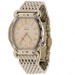 Fendi Selleria Women s F847340 Silver White Rose Gold Stainless Steel Watch