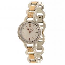 Caravelle New York Women s 45L157 Two Tone Stainless Steel Analog Watch