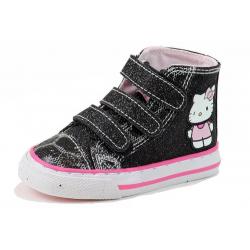 Hello Kitty Toddler Girl's HK Lil Lilith AR2110 Fashion Sneaker Shoes - Black - 7   Toddler