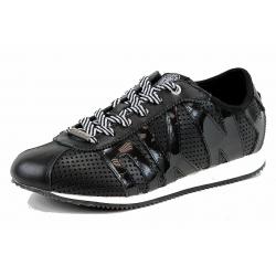 Donna Karan DKNY Women's Janet Fashion Sneaker Shoes - Black - 6.5
