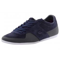 Lacoste Men's Turnier 116 1 Fashion Leather/Suede Sneakers Shoes - Blue - 9.5 D(M) US