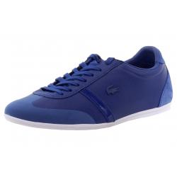 Lacoste Men's Mokara 216 1 Fashion Leather/Suede Sneakers Shoes - Blue - 10 D(M) US