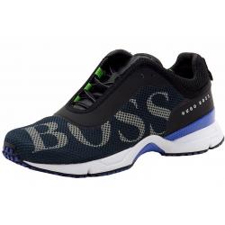 Hugo Boss Men's Velox Fashion Mesh Sneakers Shoes - Blue - 10 D(M) US