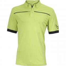 Callaway Men's Engineered Stripe Polo Short Sleeve Shirt - Wild Lime - Classic Fit