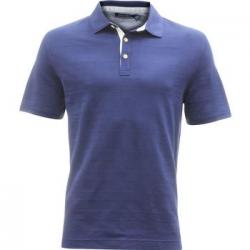 Nautica Men's The Voyager Deck Short Sleeve Cotton Polo Shirt - Blue - X Large